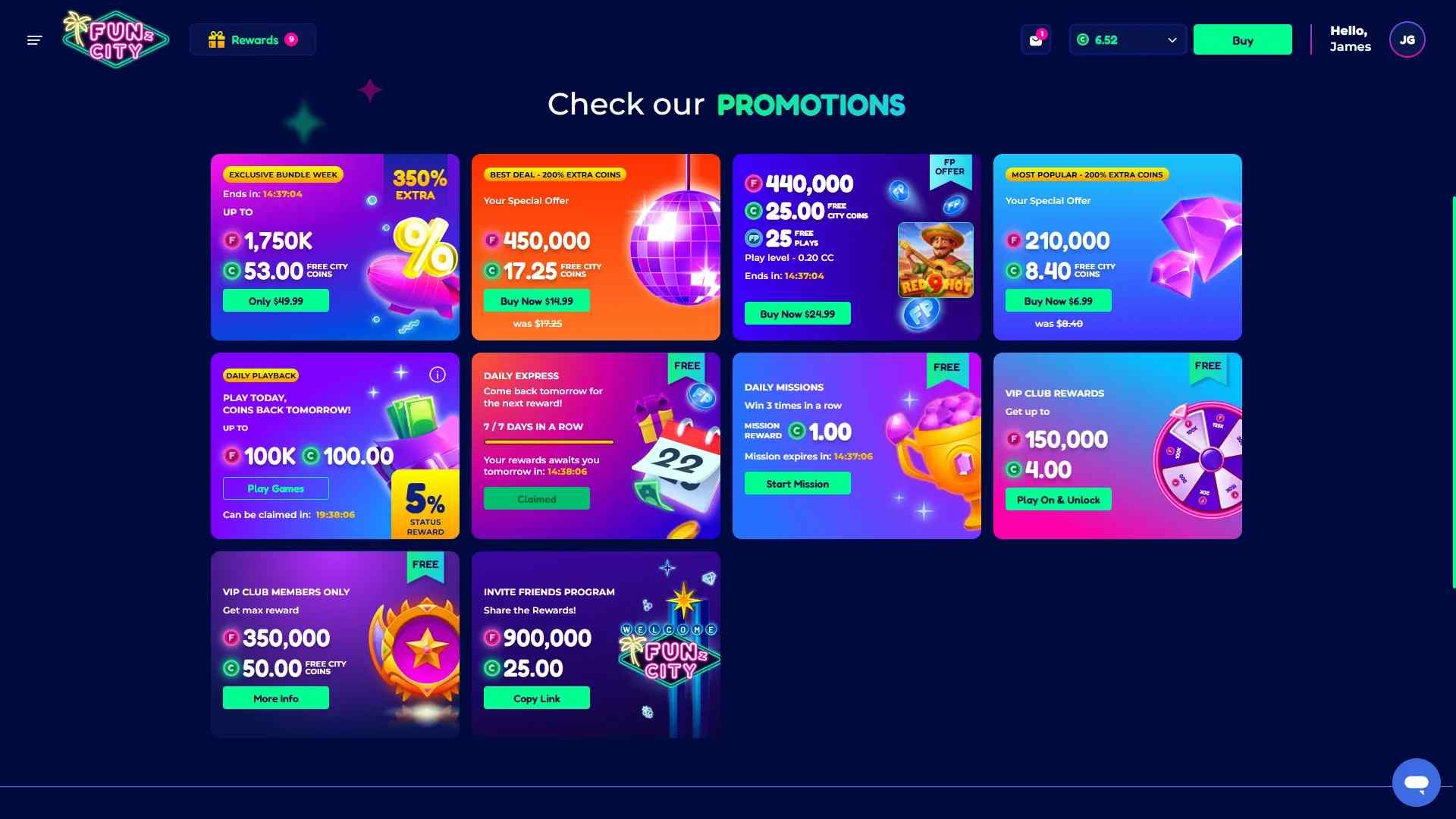 Funz City Promotions